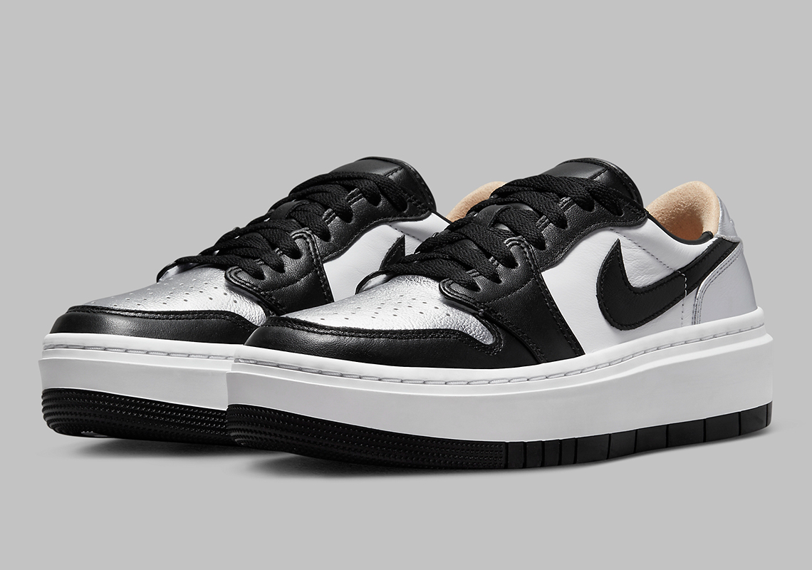 The Air Jordan 1 Low Elevate Channels The Women's Exclusive "Silver Toe"