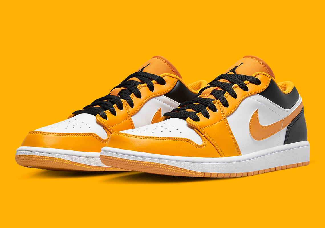 Official Images Of The Air Jordan 1 Low "University Gold"