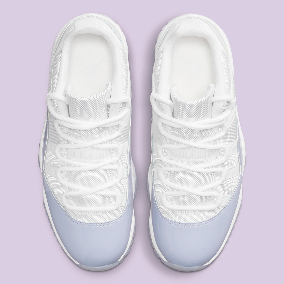 Air Jordan 11 Low White Pure Violet Ah7860 101 Release Date 3