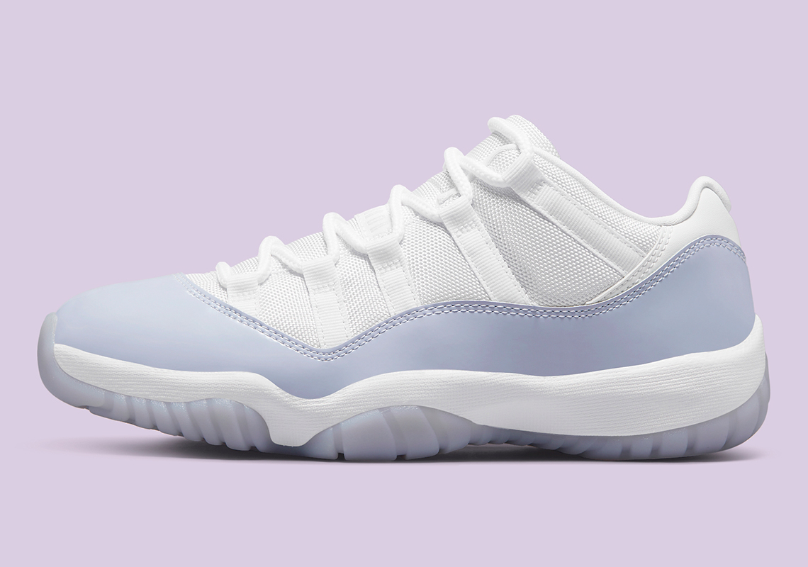 Air Jordan 11 Low White Pure Violet Ah7860 101 Release Date 4