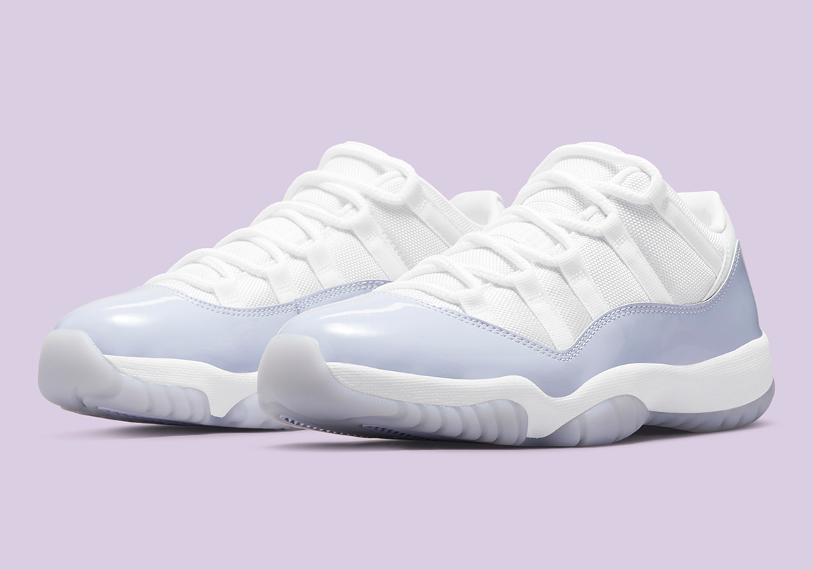 Air Jordan 11 Low White Pure Violet Ah7860 101 Release Date 9