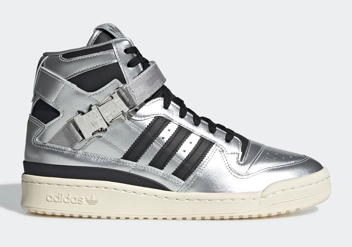 Atmos Adidas Forum 84 Hi Silver Gv6713 3