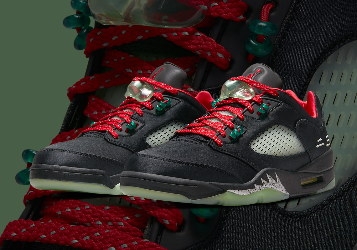 Official Images Of The CLOT x Air Jordan 5 Low