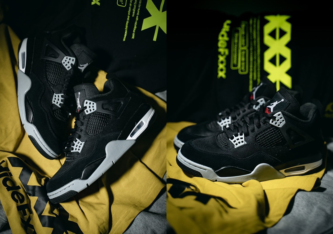 Jordan 4 Black Canvas Dh7138 006 1 1