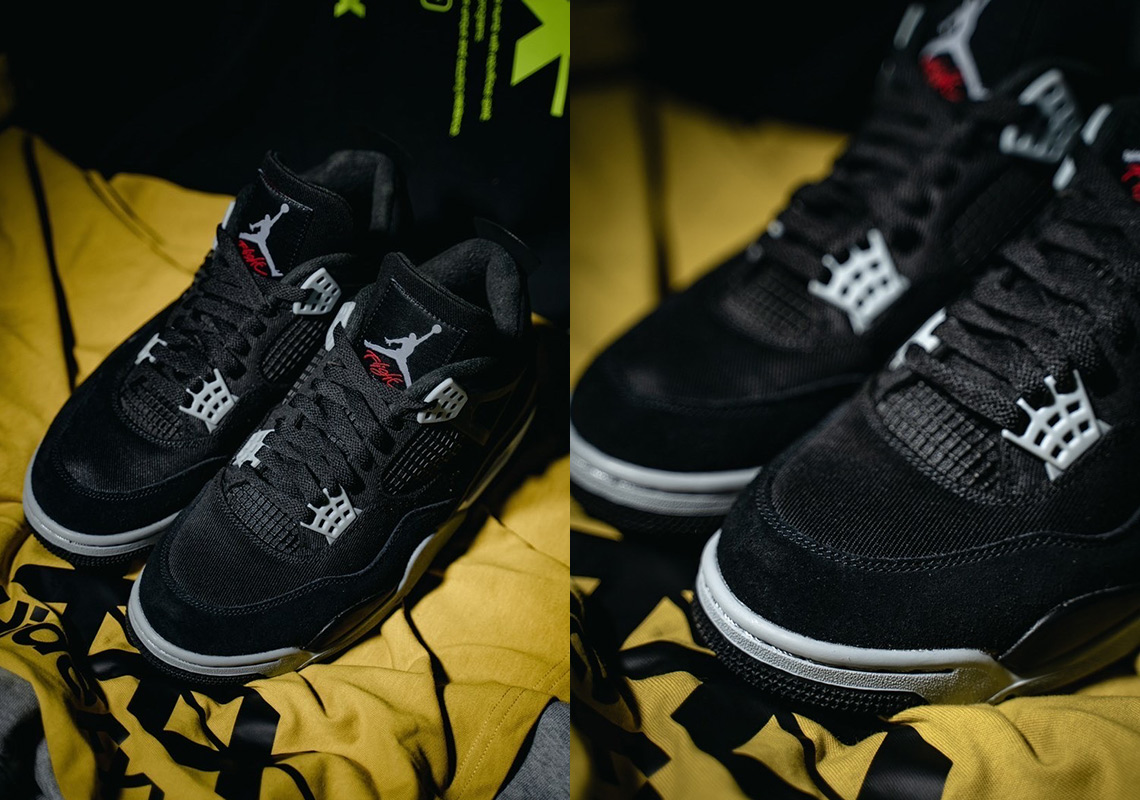 Jordan 4 Black Canvas Dh7138 006 3