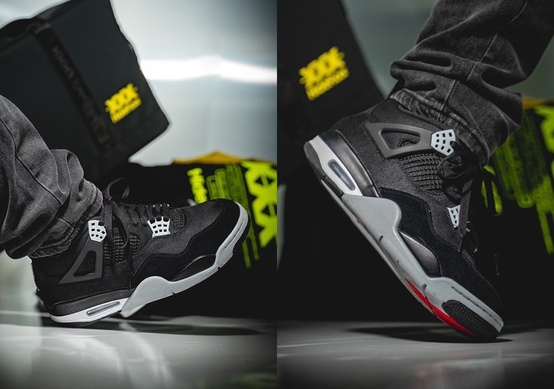 Jordan 4 Black Canvas Dh7138 006 6