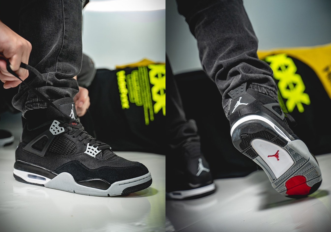 Jordan 4 Black Canvas Dh7138 006 9