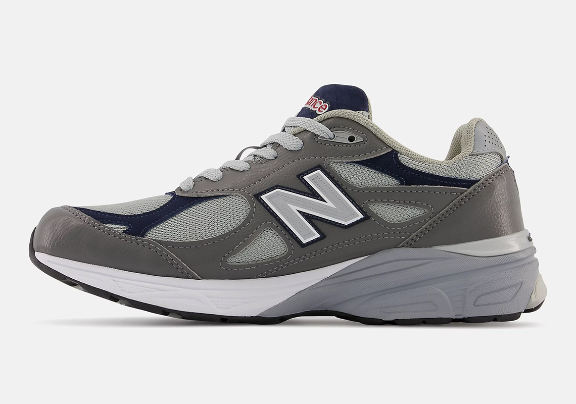 New Balance 990v3 M990gj3 Grey Navy Release Date 2