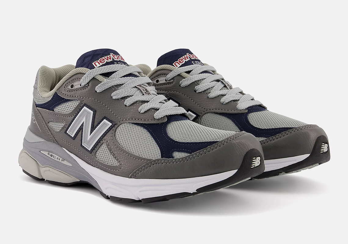 New Balance Swaps Out Suede With Leather For Their Newest 990v3