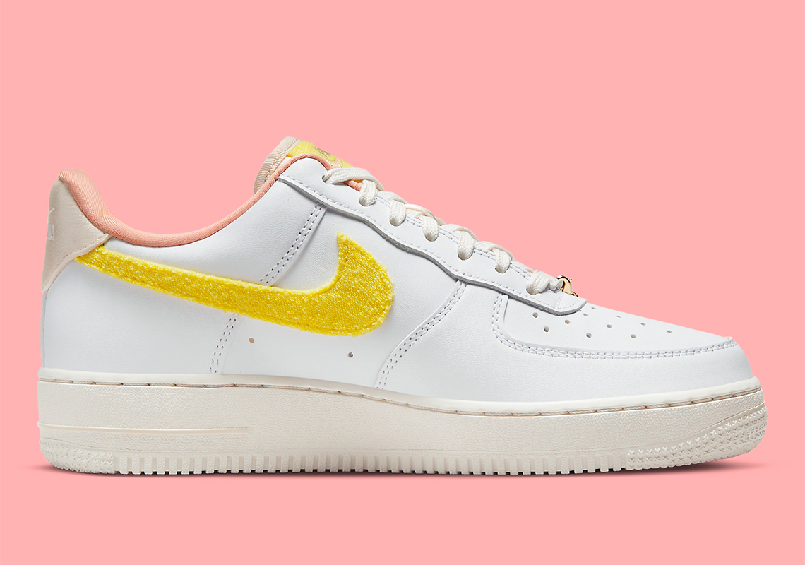 Nike Air Force 1 Low White Yellow Strike Phantom Pearl White Dv2183 100 2