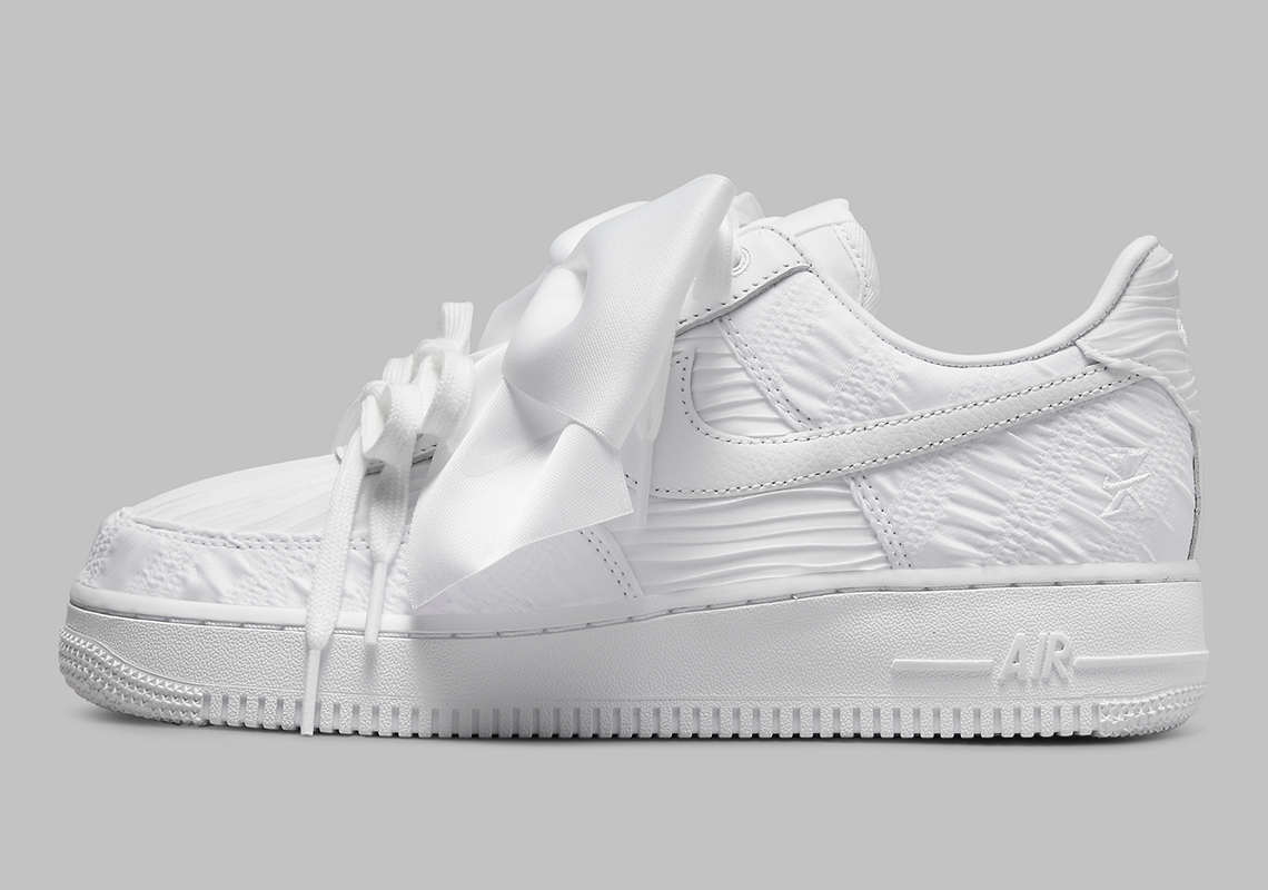 Nike Air Force 1 Low Womens White Bow Release Date 8