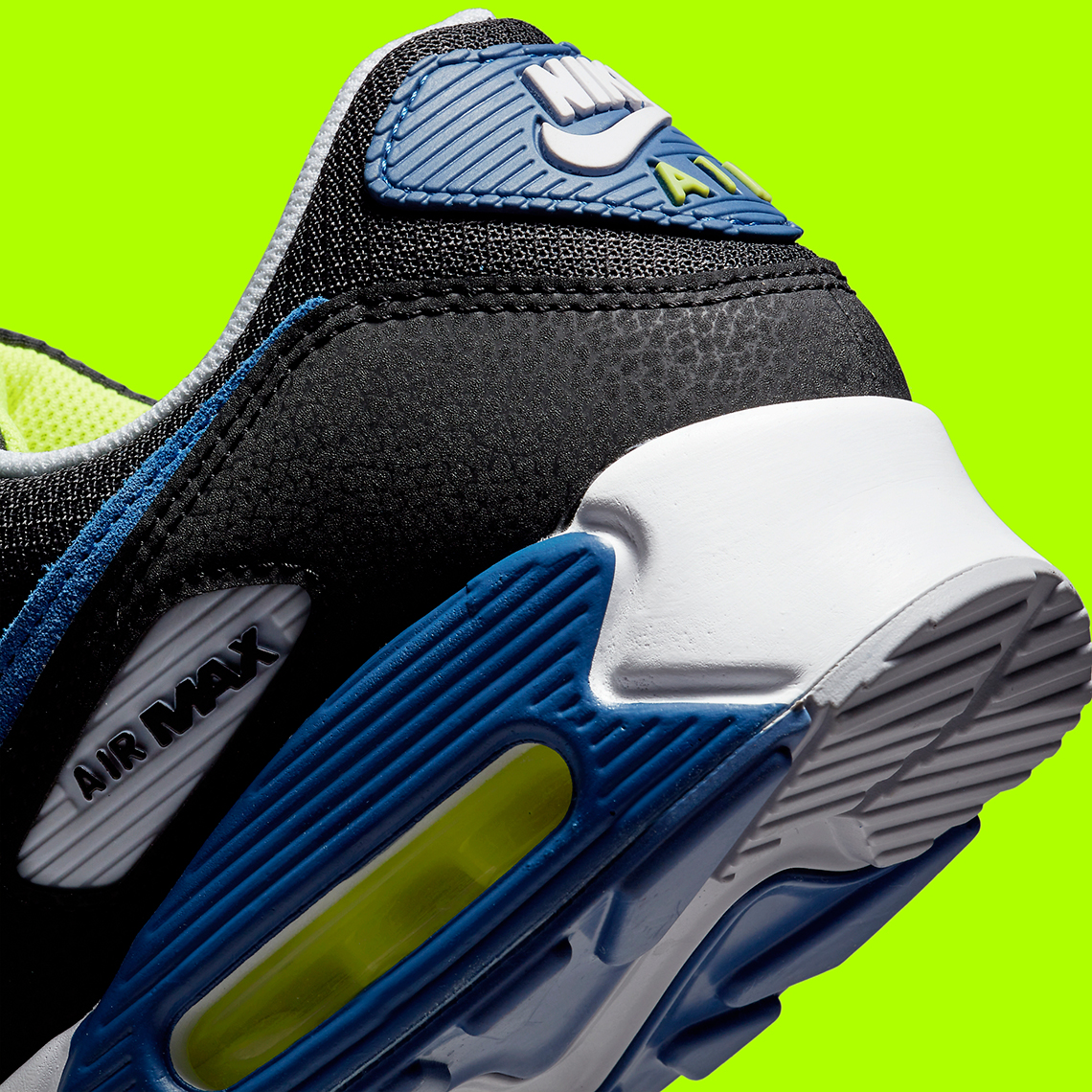 Nike Air Max 90 Royal Volt Black Dm0029 001 1