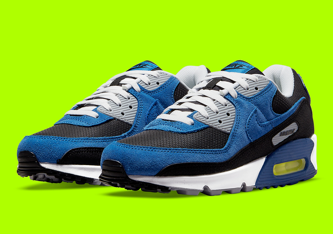 Royal And Volt Pair Up On The Nike Air Max 90