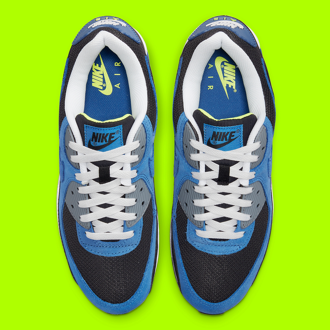 Nike Air Max 90 Royal Volt Black Dm0029 001 7