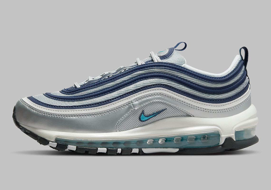 Nike Air Max 97 Og Metallic Silver Chlorine Blue Dq9131 001 3