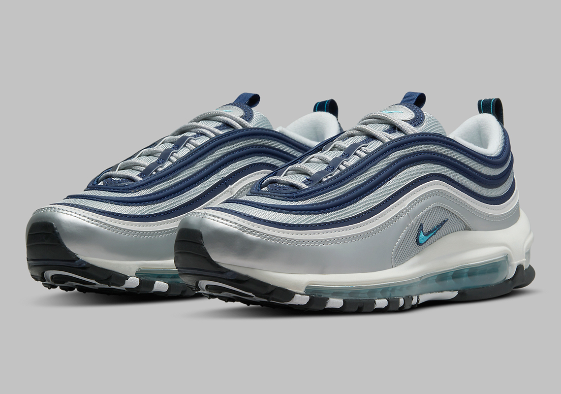 The Nike Air Max 97 OG Set To Release In Metallic Silver And Chlorine Blue