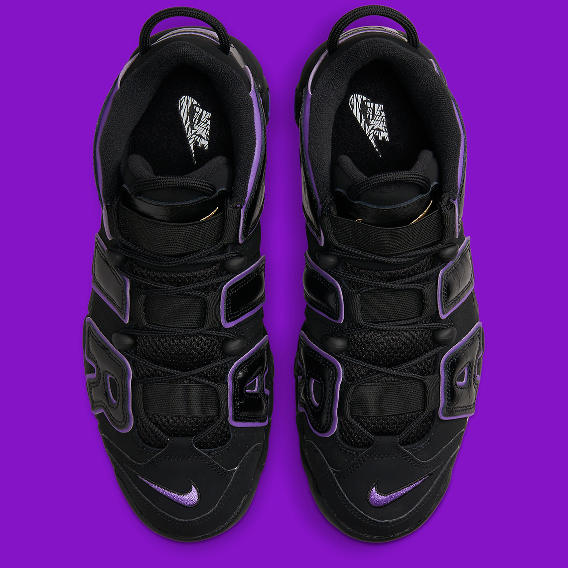 Nike Air More Uptempo Black Purple Dv1879 001 4