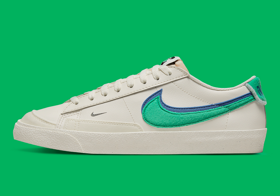 Nike Blazer Low 77 Double Swoosh Green Blue Do9777 001 5