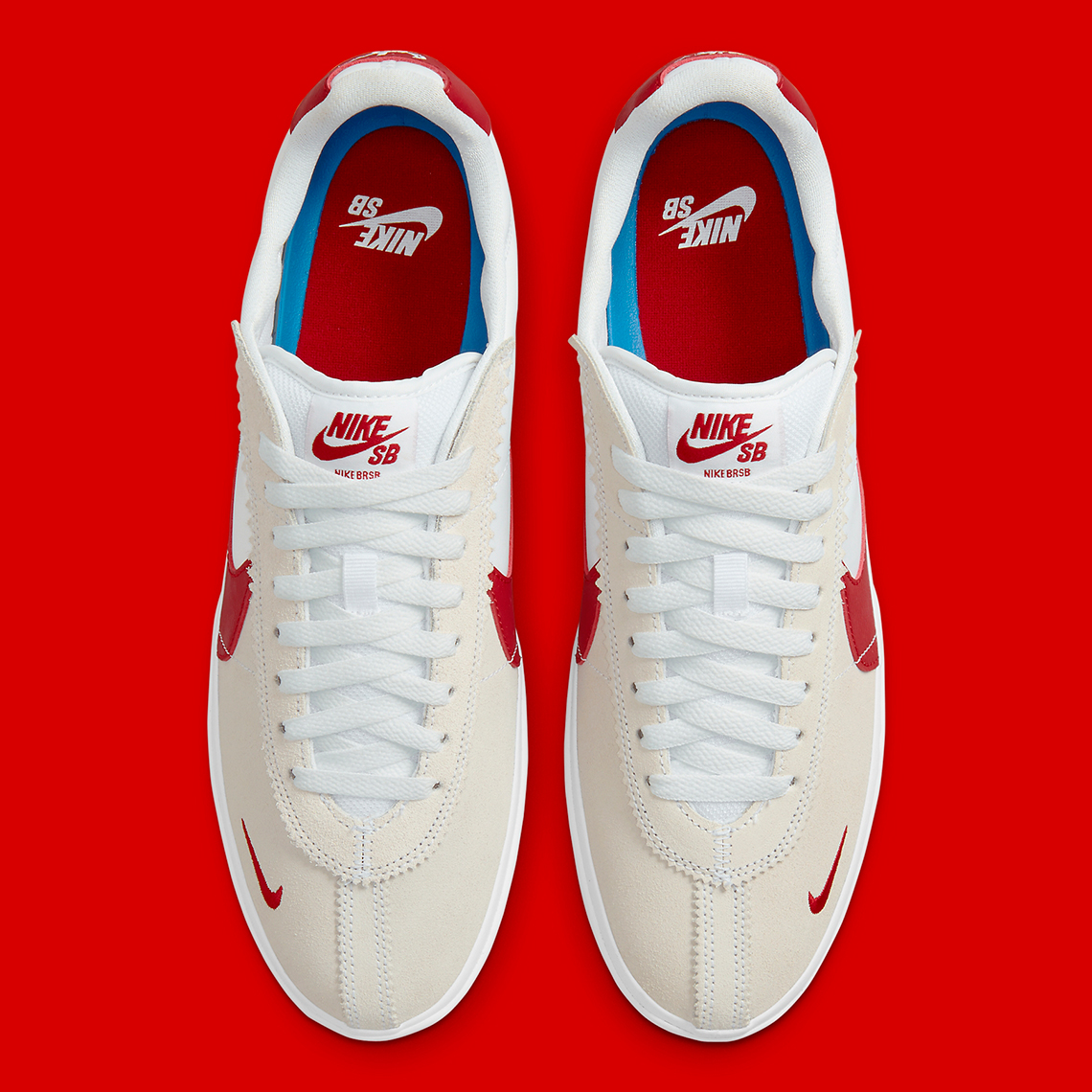 Nike Blue Ribbon Sb White Red Blue Dh9227 100 3