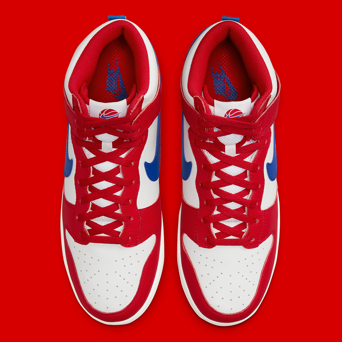 Nike Dunk High Usa Red Blue White Release Date 7