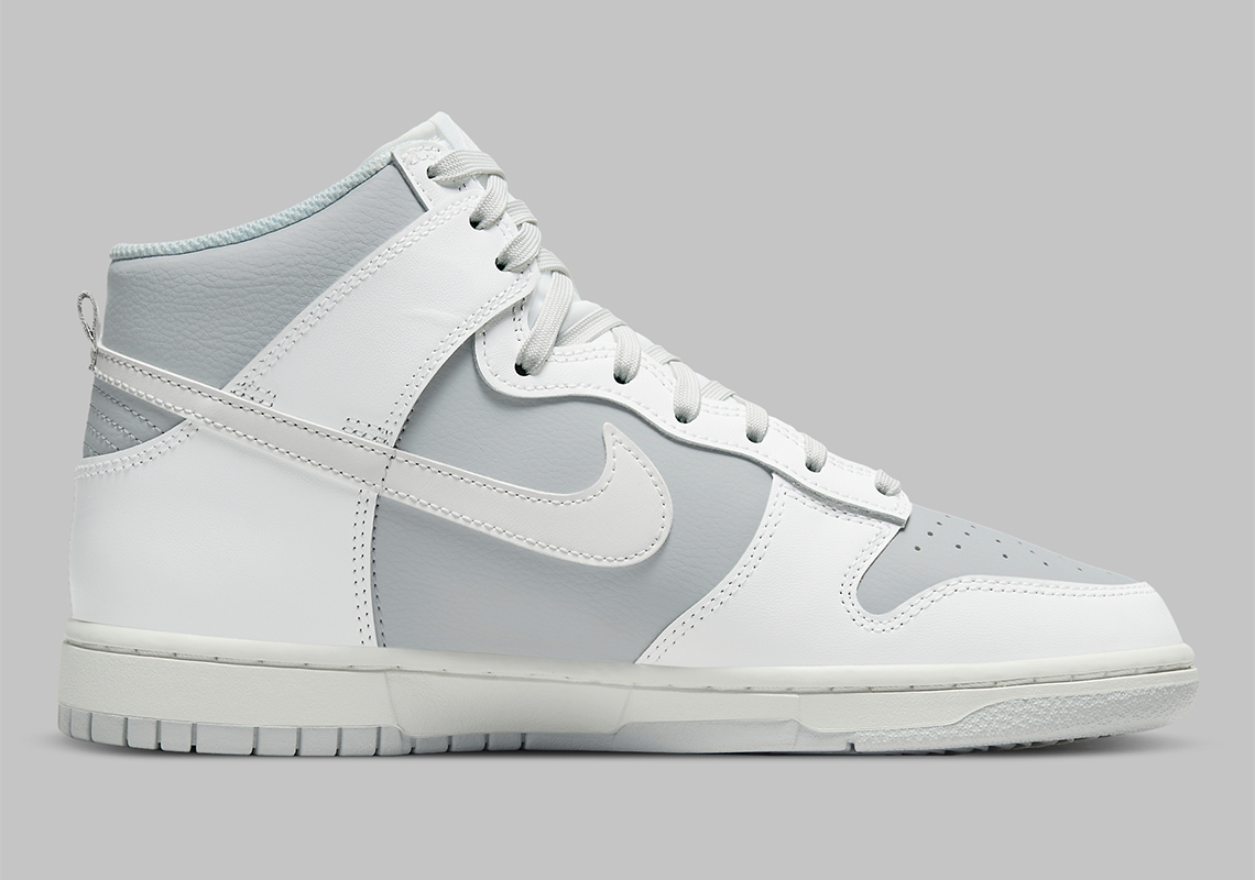 Nike Dunk High White Grey Dj6189 100 Release Date 1