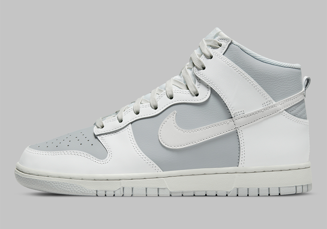 Nike Dunk High White Grey Dj6189 100 Release Date 6