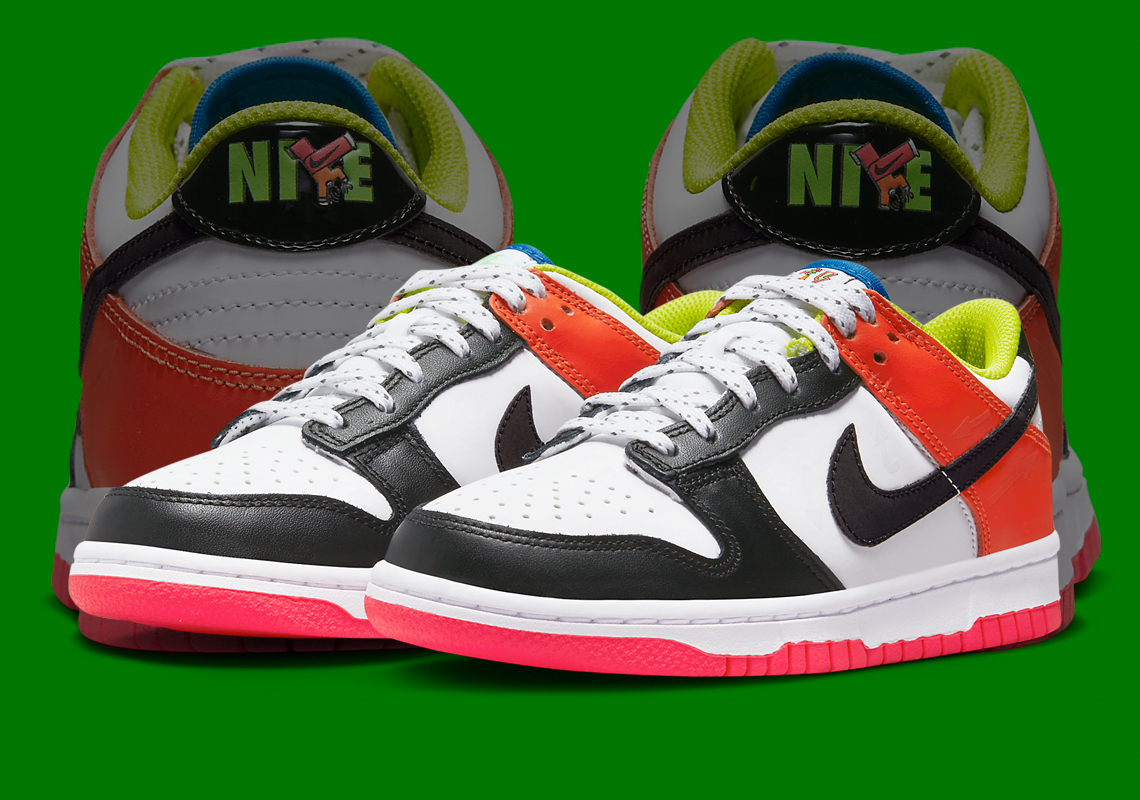 Nike Does Cartwheels In This Playful Dunk Low For Kids