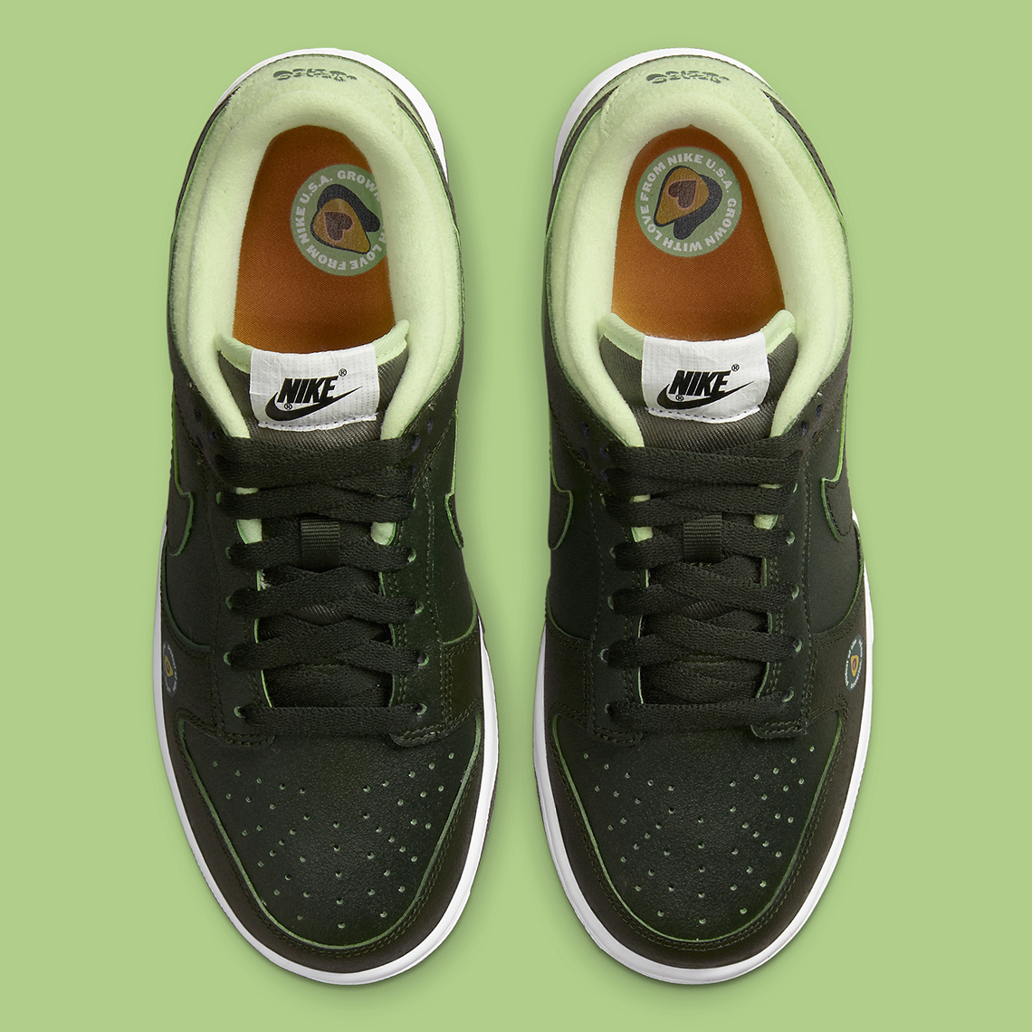 Nike Dunk Low Lx Avocado Sequoia Zinnia Eucalyptus Fog Dm7607 300 7