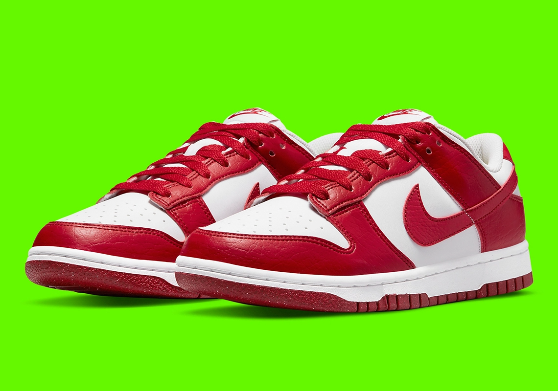 Nike Dunk Low Next Nature University Red White Release Date 4