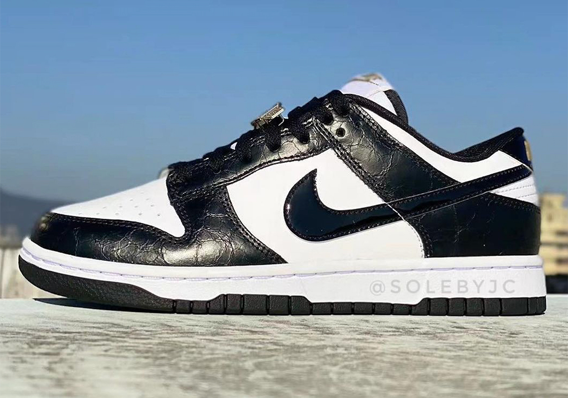The Nike Dunk Low “Panda 2.0” Arrives With Golden Belt Accessories