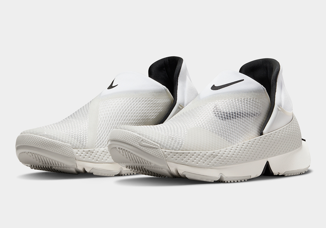 The Nike Go FlyEase Appears In "Sail" And "Pure Platinum"