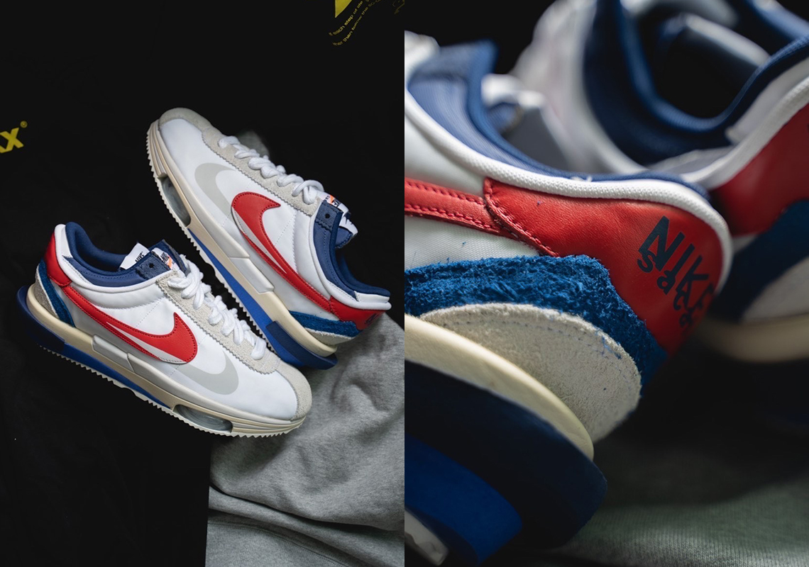 Detailed Look At The sacai x Nike Cortez