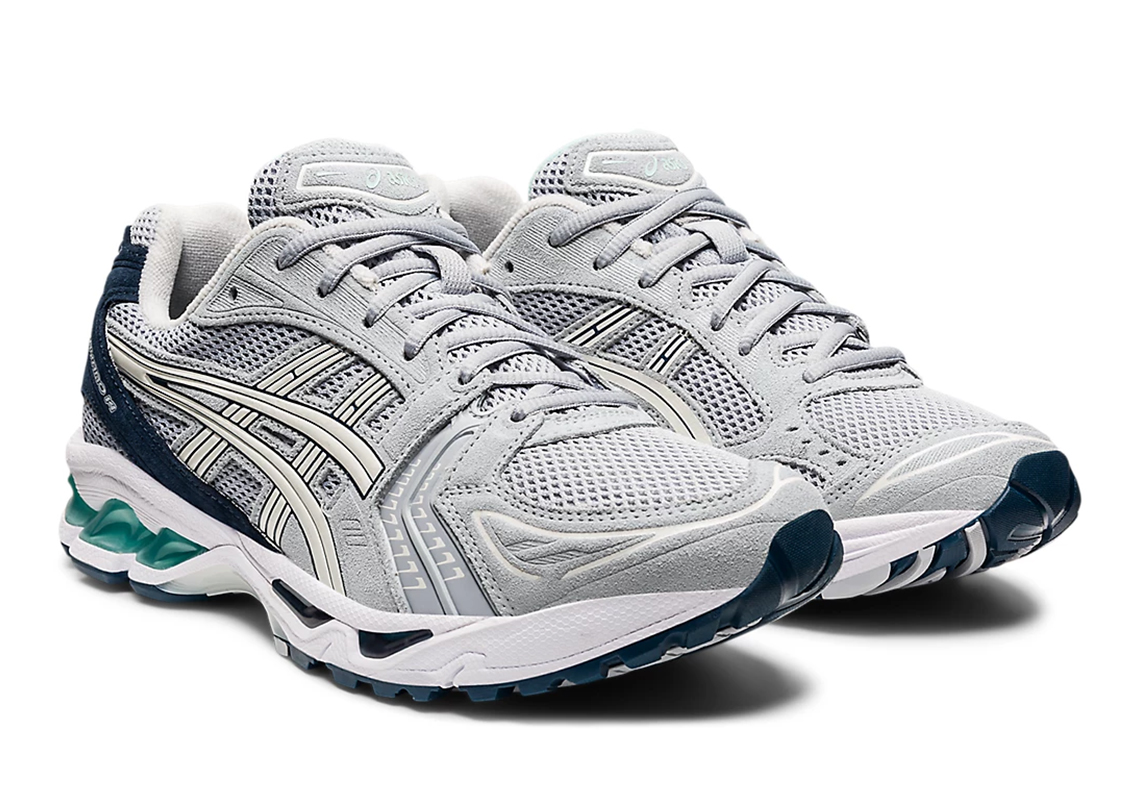 The ASICS GEL-Kayano 14 Appears In A Clean "Piedmont Grey/Glacier Grey" Colorway