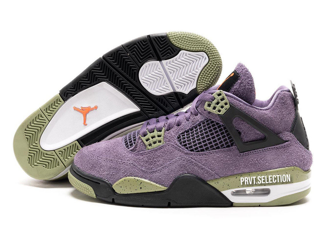 Detailed Look At The Upcoming Air Jordan 4 "Canyon Purple"