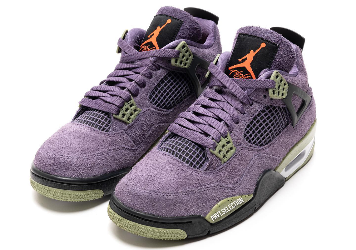 Air Jordan 4 Canyon Purple Photos 6