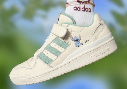 The Disney x adidas Forum Low Welcomes Stitch To The Three Stripes Ohana