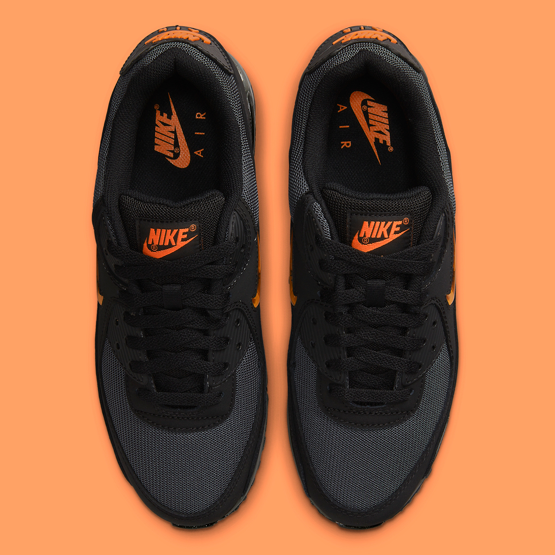 Nike Air Max 90 Black Orange Dx2656 001 3