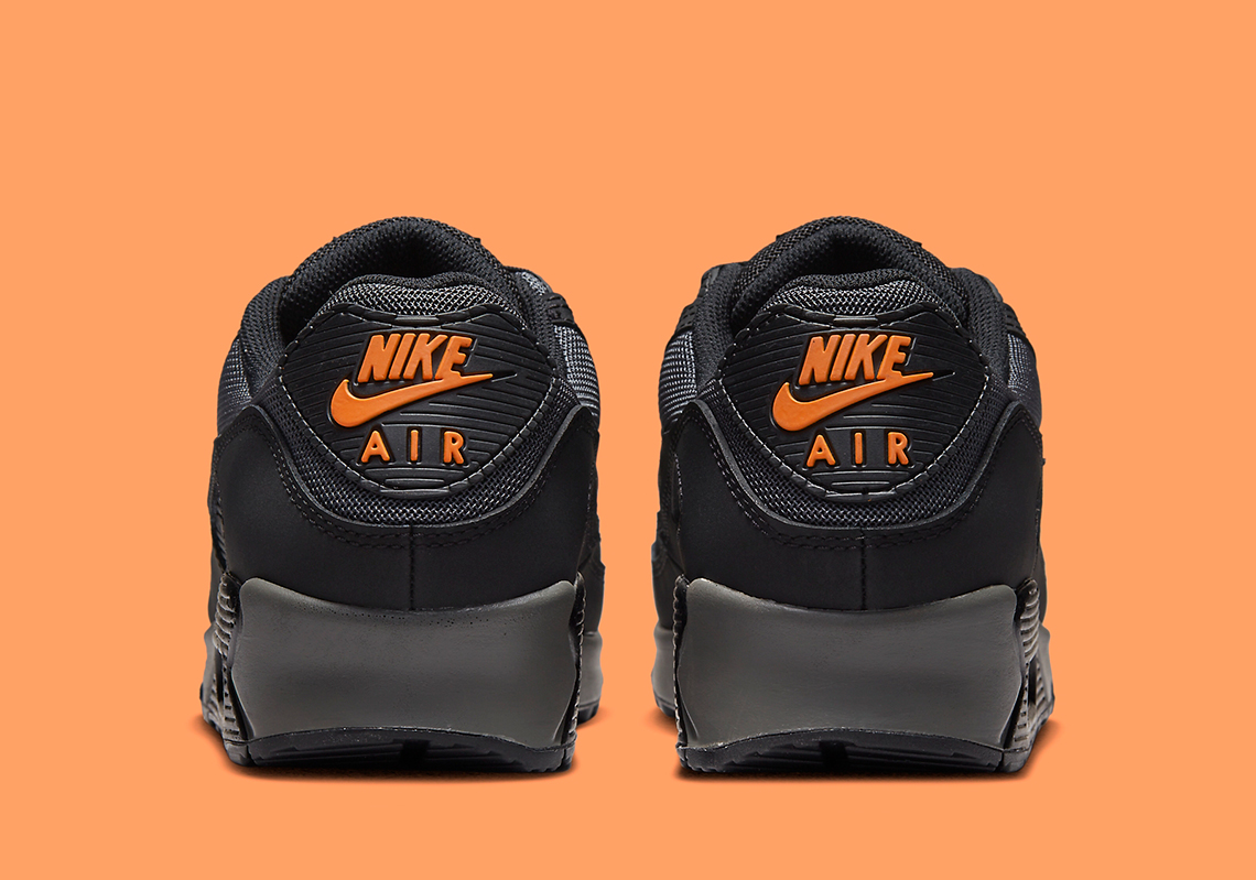 Nike Air Max 90 Black Orange Dx2656 001 6