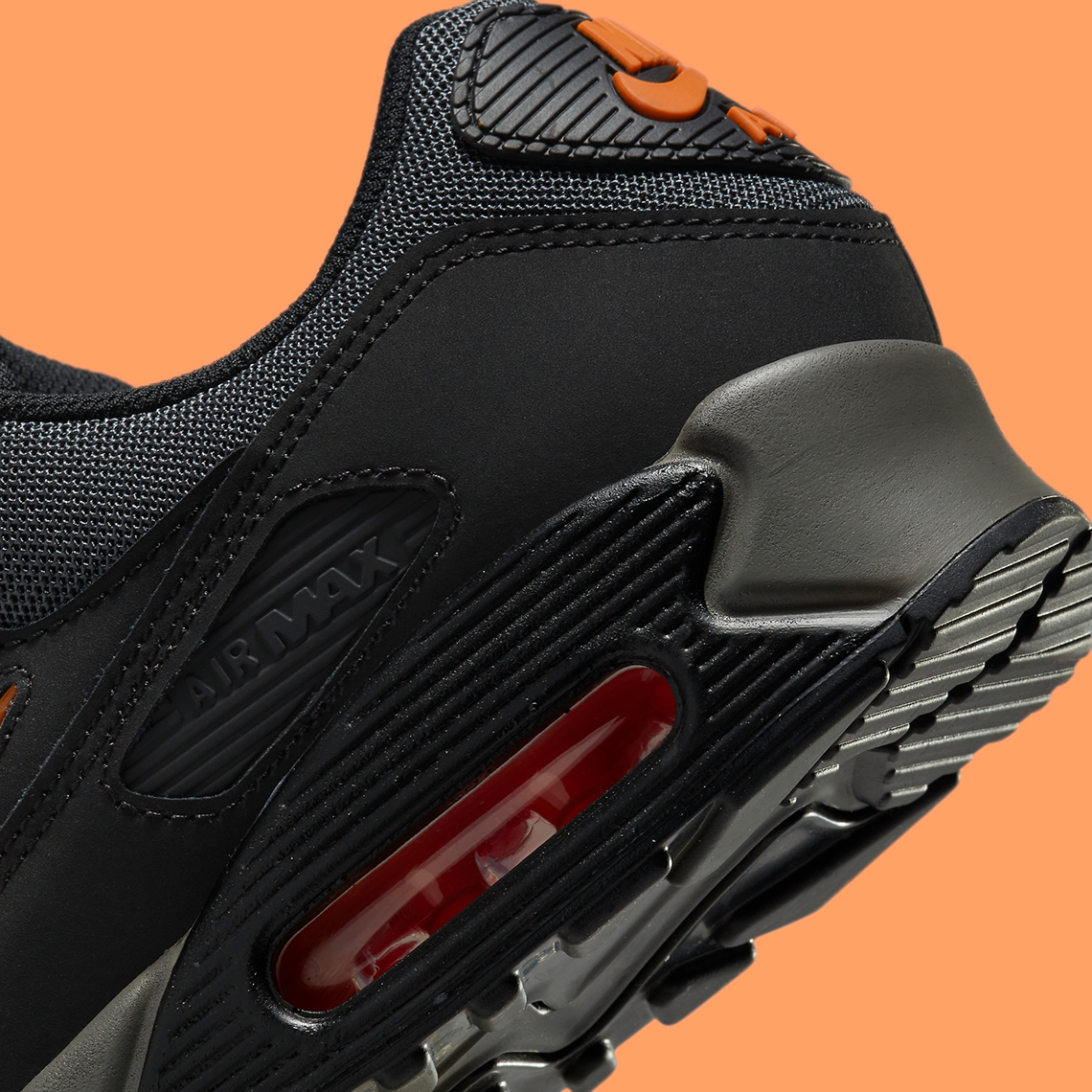 Nike Air Max 90 Black Orange Dx2656 001 7