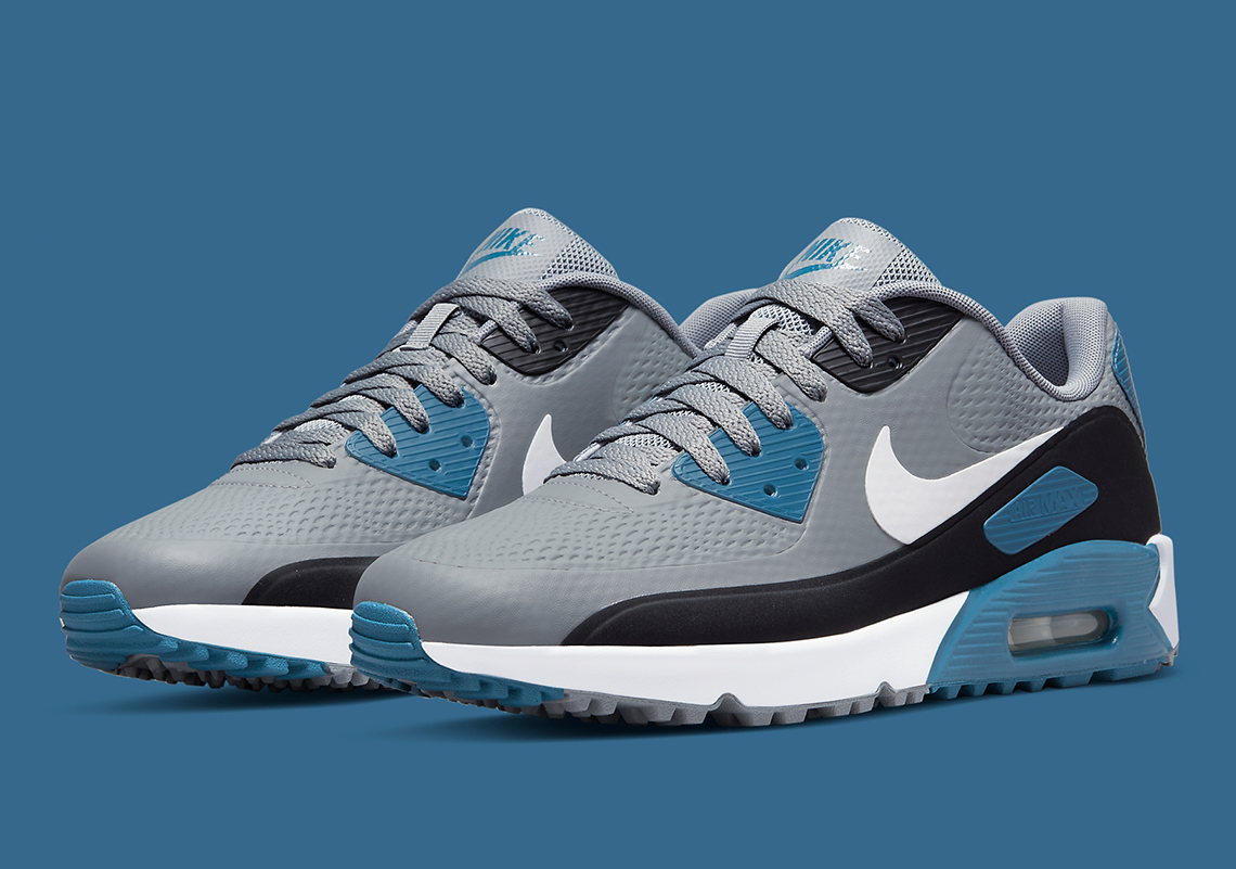 The Nike Air Max 90 Golf Hits The Green In "Particle Grey" And "Marina"