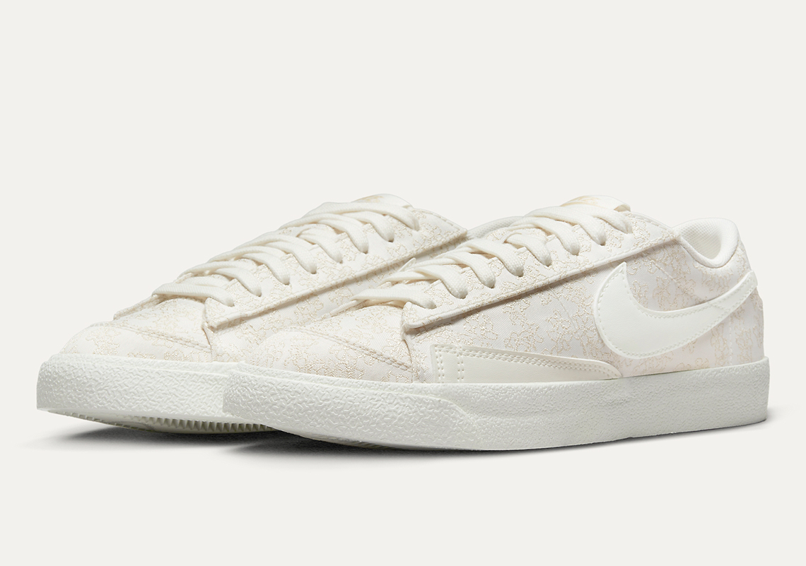 Nike Covers The Blazer Low With Ornate, Decorative Stitching