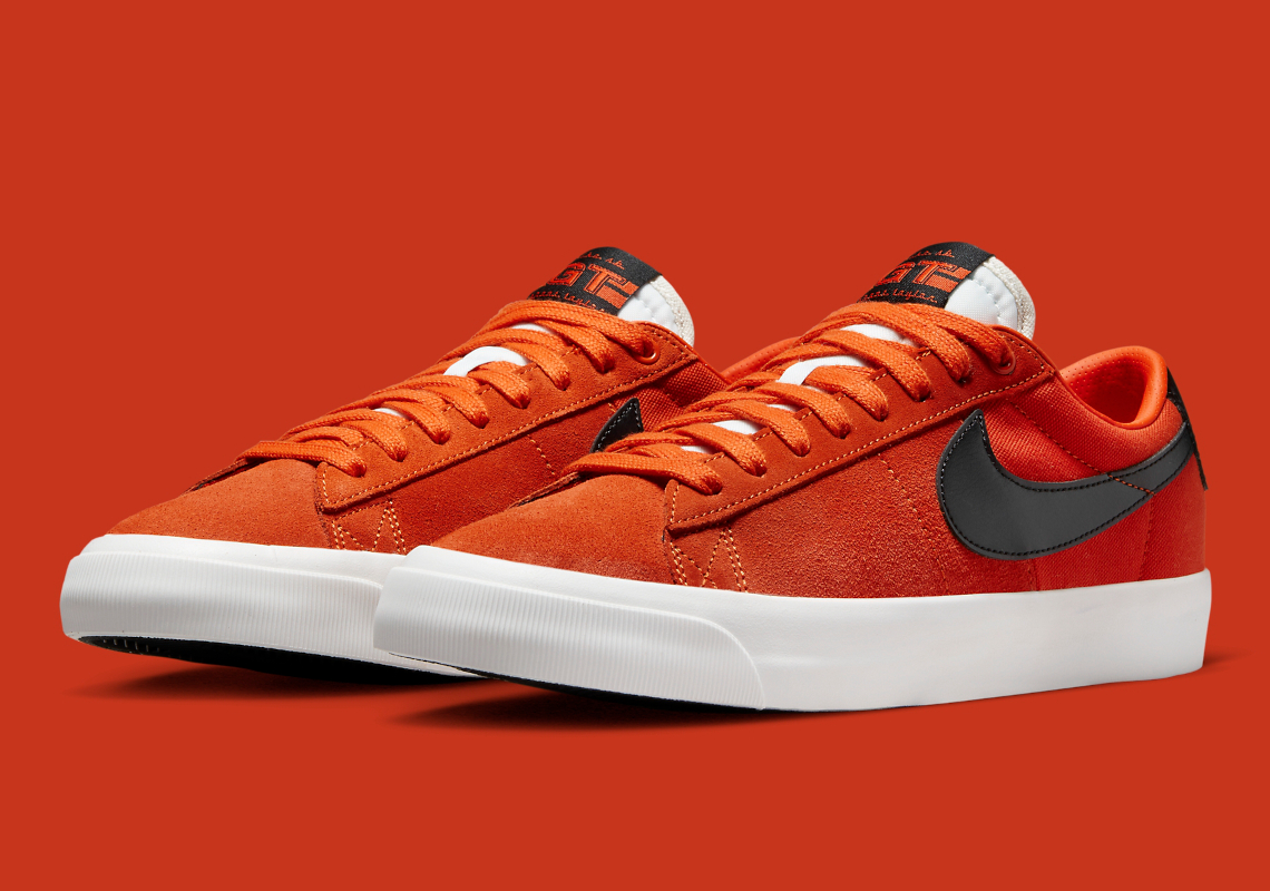 Grant Taylor’s Nike SB Blazer Low GT Returns In An Orange And Black Colorway