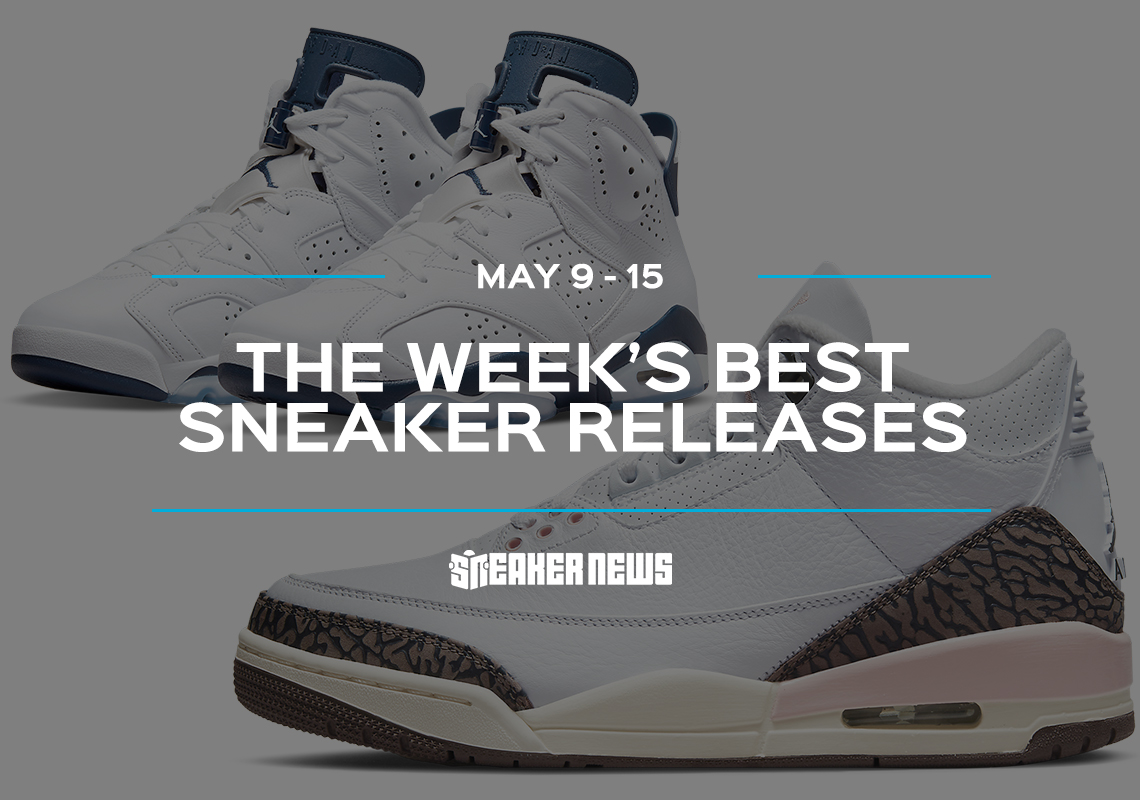 The Jumpman Takes The Lead This Week With The AJ6 "Midnight Navy," AJ11 "72-10," And AJ3 "Neapolitan"