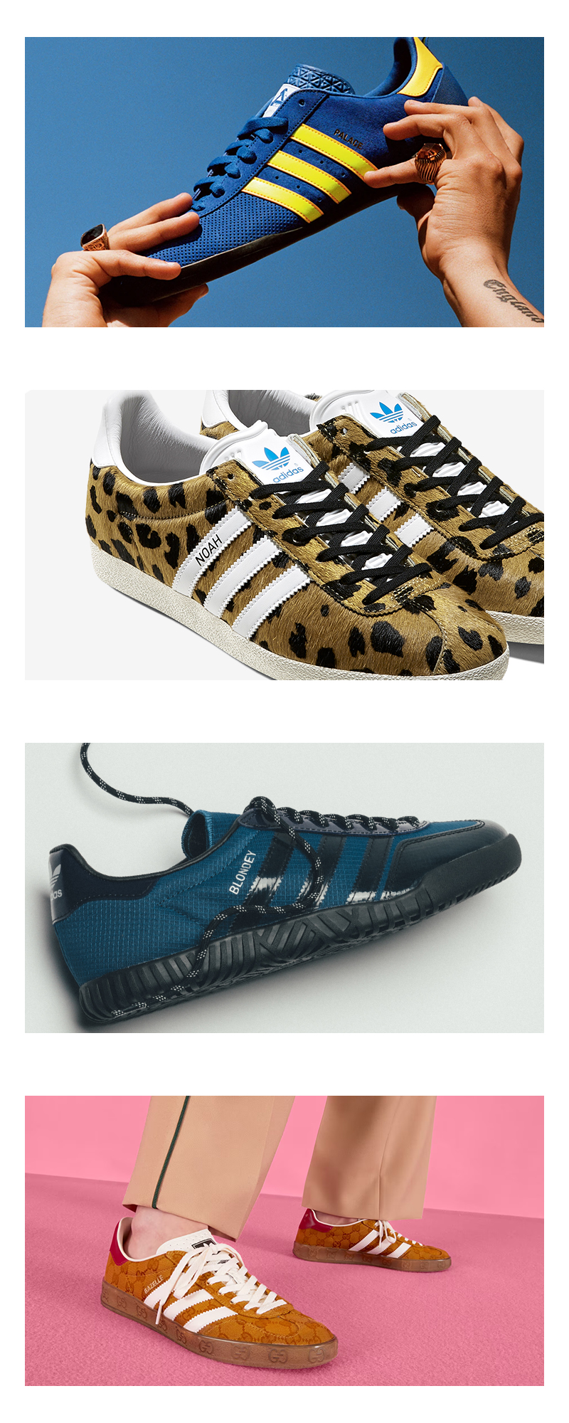 Adidas Gazelle Collaborations