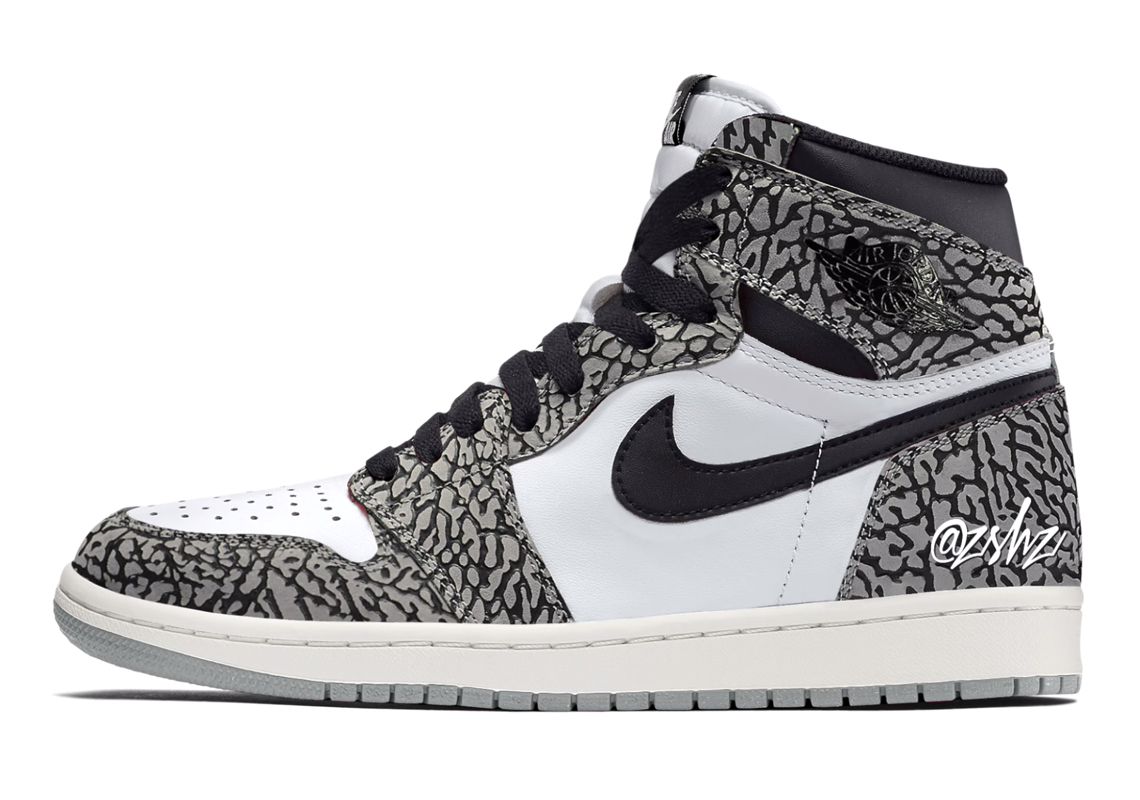 Air Jordan 1 High Og Elephant Print 2023