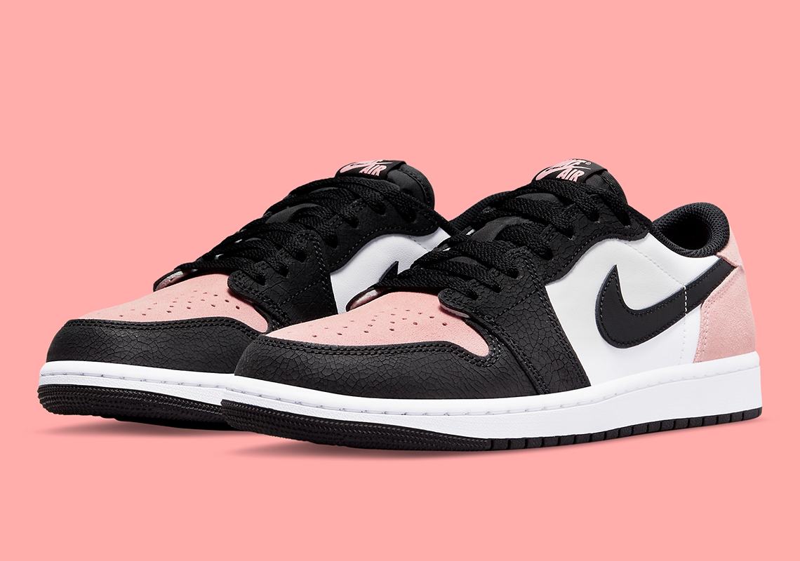 Official Images Of The Air Jordan 1 Low OG "Bleached Coral"