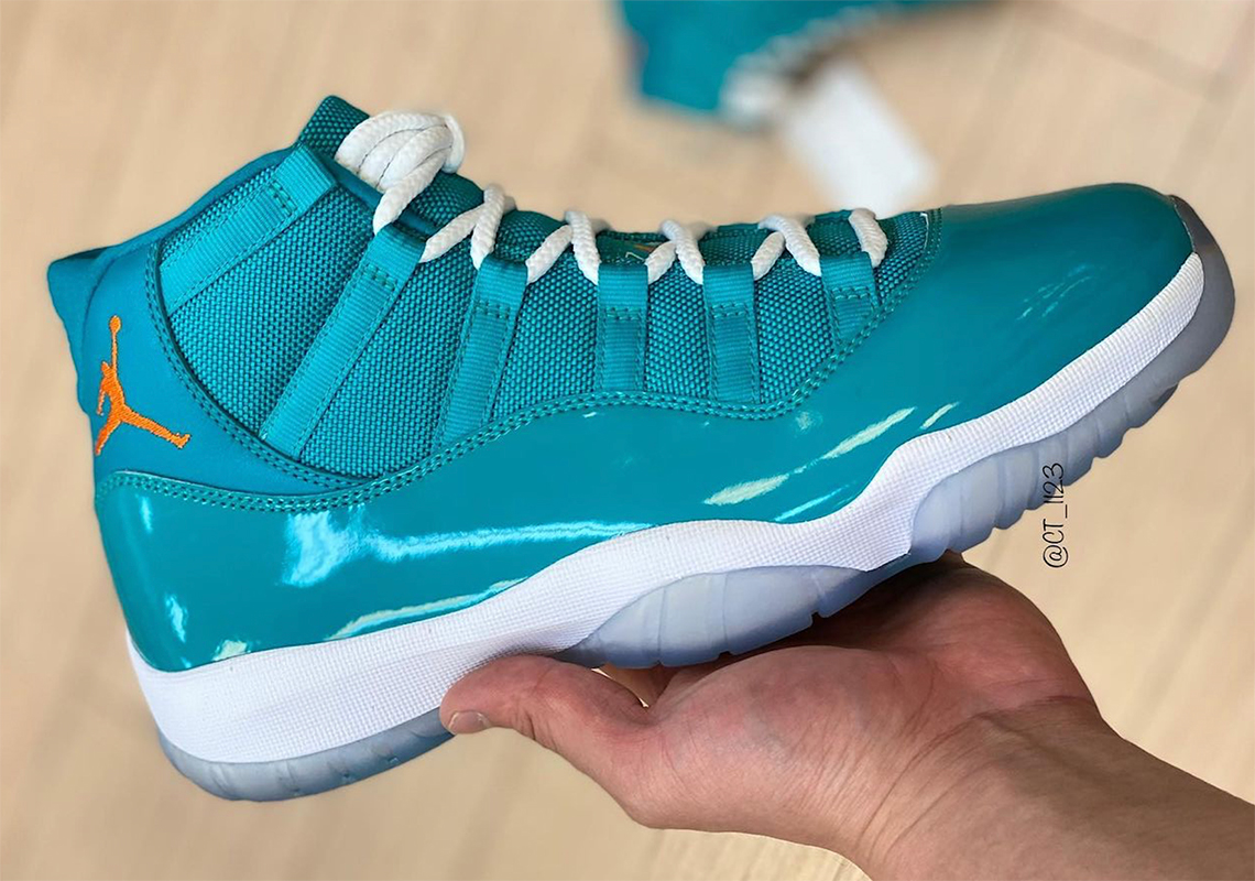 Miami Colors Appear On This Air Jordan 11 Look-See Sample