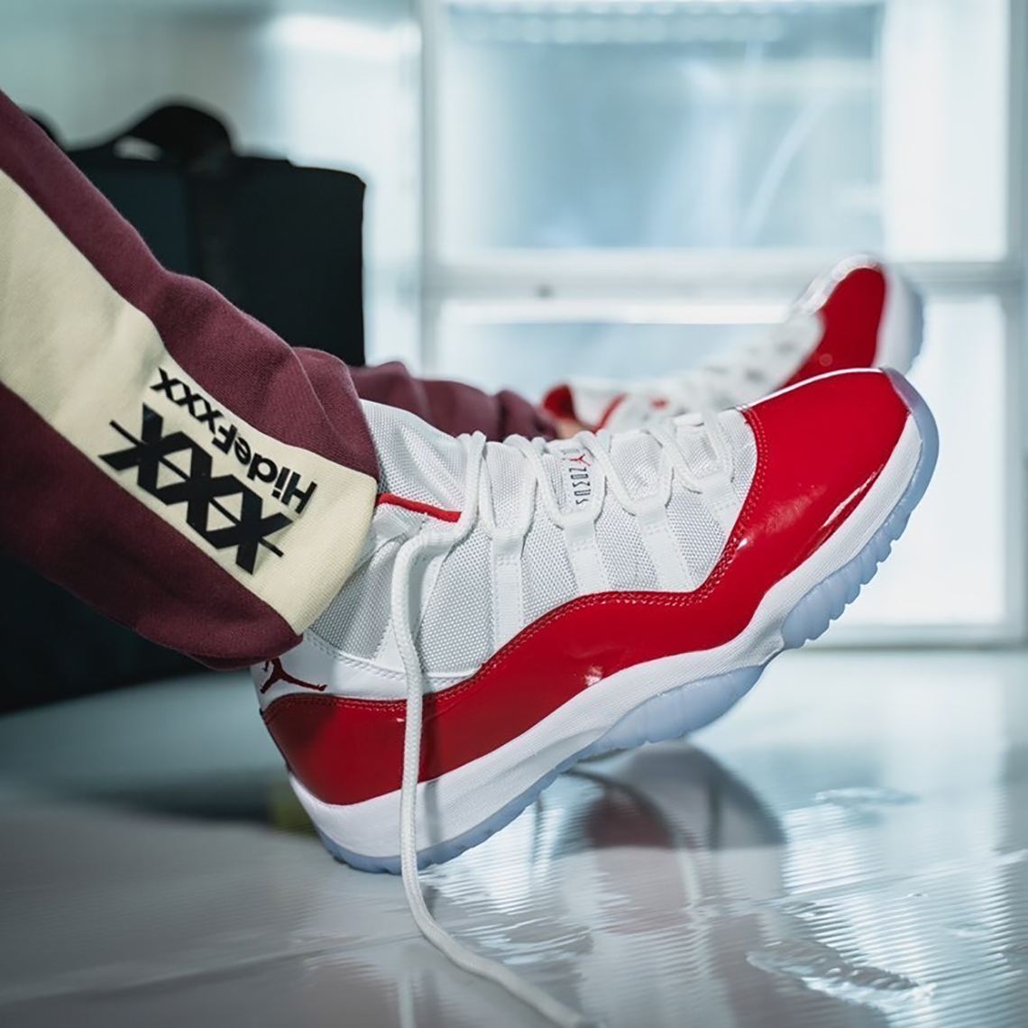 Cherry Jordan 11s 4