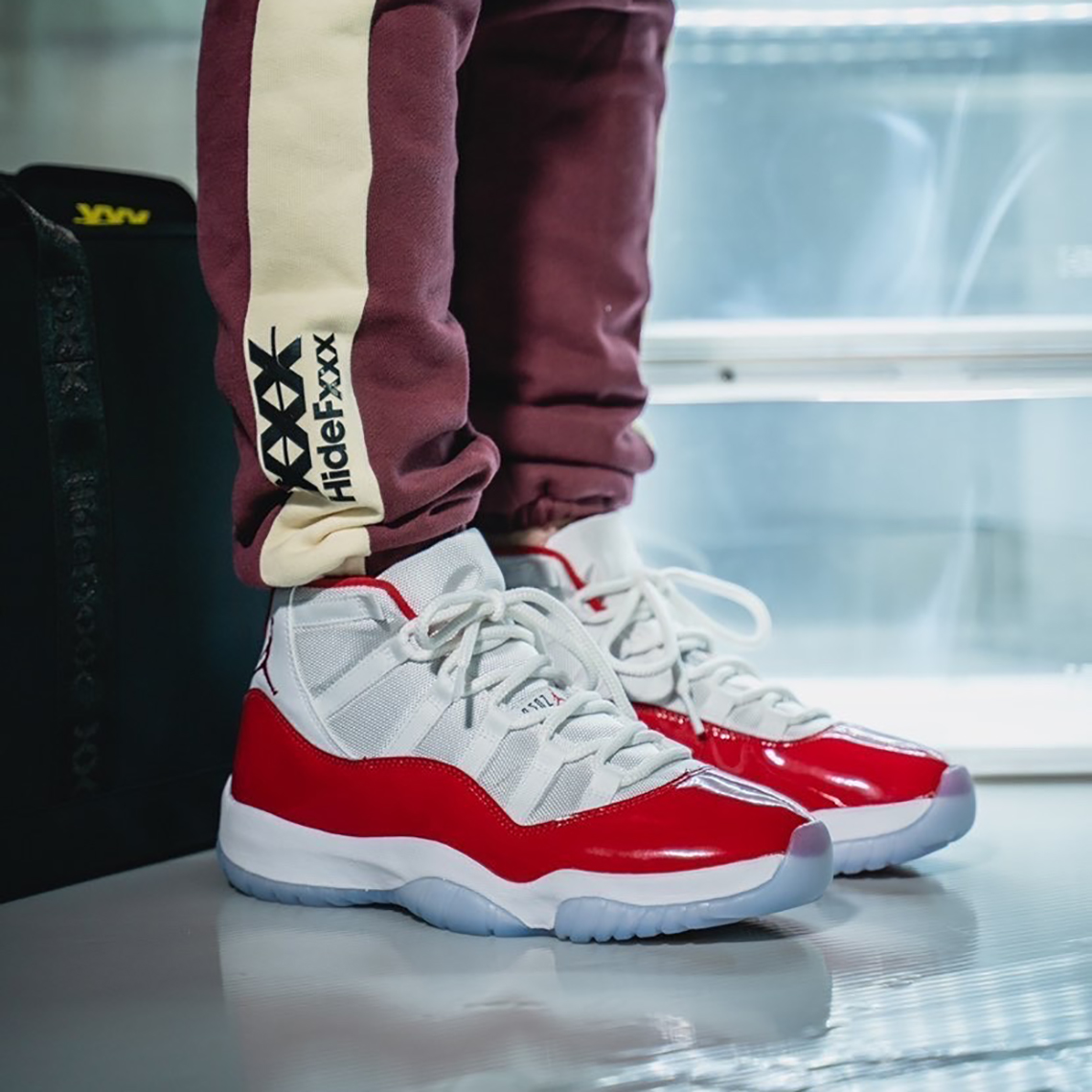 Cherry Jordan 11s 5