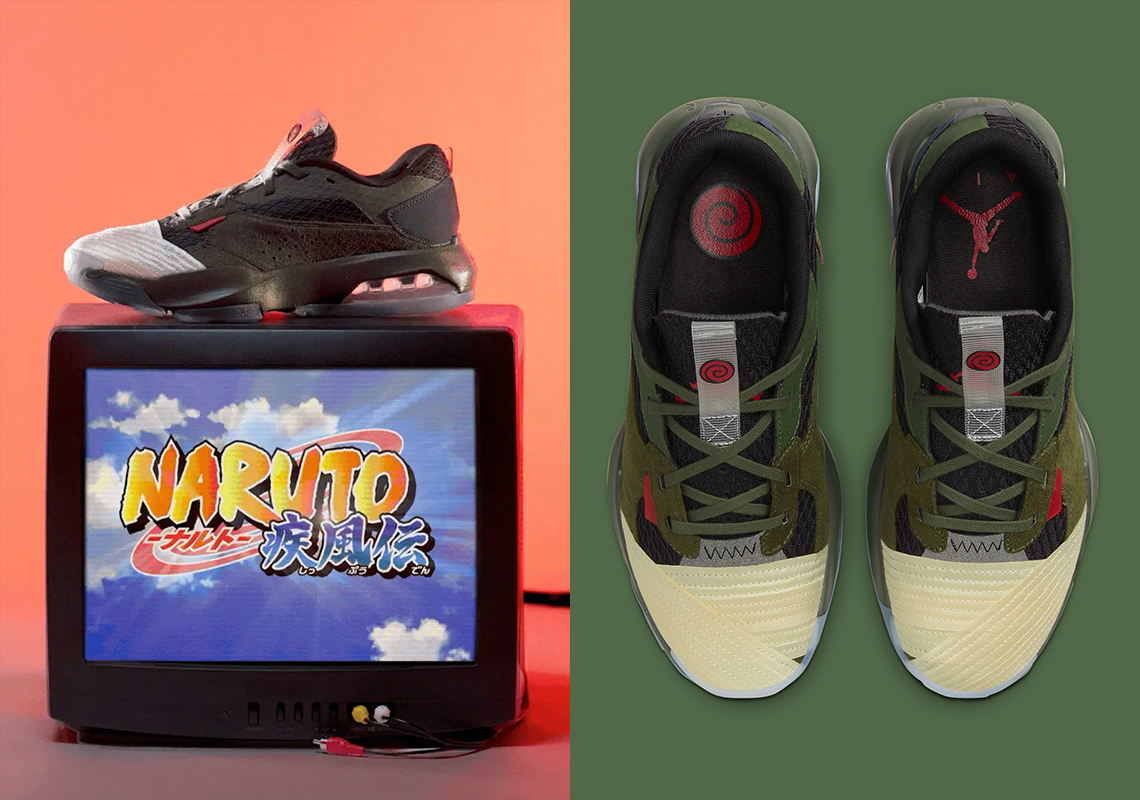 Naruto And Jordan Brand Team Up For The Upcoming Air 200E SP "Jonin"